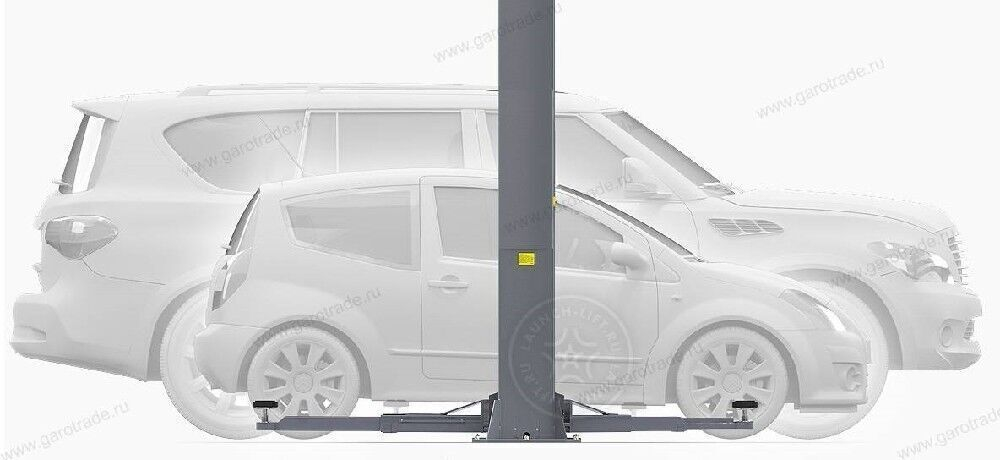 Двухстоечный подъемник габарит 4150 мм TLT-240SCS (L) Launch (Синий) Высокая версия