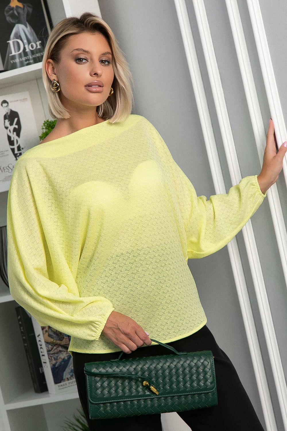 Блуза Путь к сердцу (желтая) Б14182-30М LT Collection