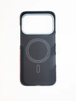 Карбоновый чехол для IPhone 17 Pro with MagSafe закат (Sunset)