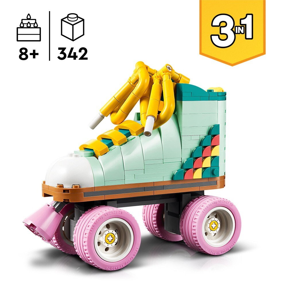 LEGO Creator — Ретро роликовые коньки 3 в 1 31148 / артикул   31148  / GTIN 5702017585079