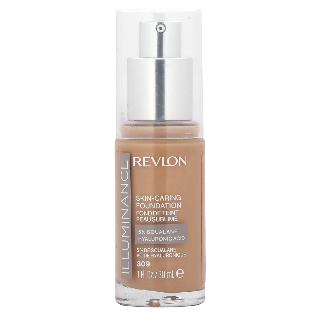 Revlon, Illuminance, тональная основа для ухода за кожей, поджаренный бежевый 309, 30 мл (1 жидк. унц.)