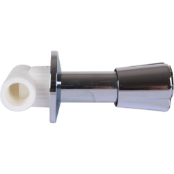 Вентиль c хром. ручкой трилистник KALDE 20