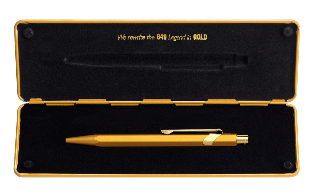 Carandache Office Goldbar (M) чернила: синий (849.999)