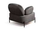 Кресло Dandy, бархат антрацит 14