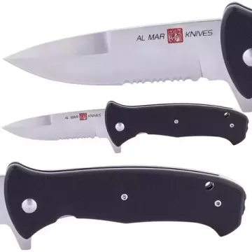 Складной нож Al Mar S.E.R.E. AL/AMK2203 c клинком из стали D2, рукоять G10