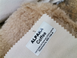 Искусственный мех Alpaka coffee / Альпака кофе