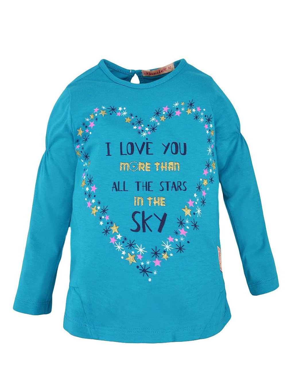 Лонгслив д/дев р.104 бир (Bonito) BK952K