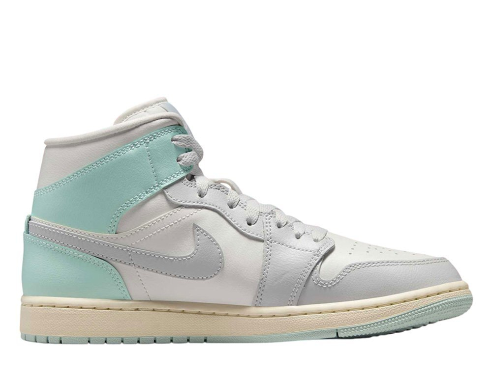 Баскетбольные кроссовки  Air Jordan 1 Mid Szaro-Niebieskie
