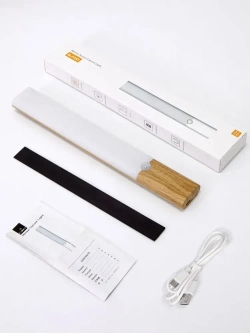 Ночник с датчиком движения/светильник с датчиком движения и магнитом / Ночник аккумуляторный факел