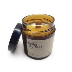 Свеча MYRRH AND SAGE / Мирра Свеча Шалфей SMELL&SMILE