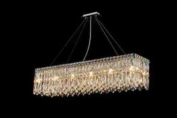 F50-L1200*W280*H260 CHROME (1) Люстра (в 2-х коробках) NW