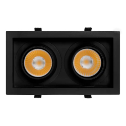 Светильник MS-VORTEX-BUILT-S250x140-2x30W Day4000 (BK-BK, 17 deg, 230V) (Arlight, IP20 Металл, 5 лет) 058444