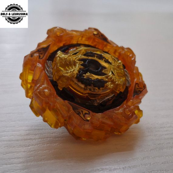 Волчок Chain Kerbeus Karma Moment'-3 и лаунчер из набора B204 от Takara Tomy