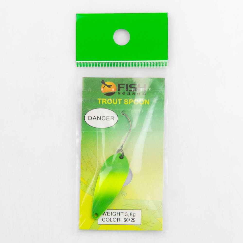 Блесна колеблющаяся Fish Season Dancer (3.8гр)