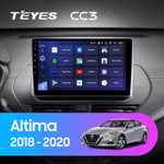 Teyes CC2 Plus 9" для Nissan Altima L34 2018-2020