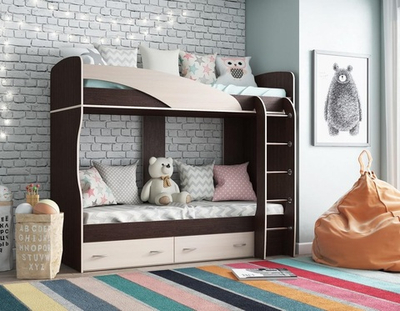 Двухъярусная кровать Мийа-А