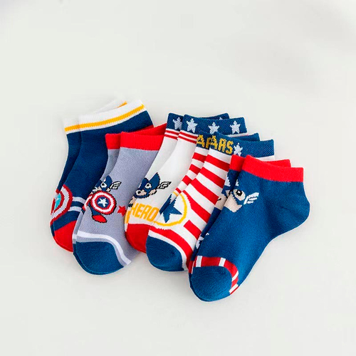 Детские носки "Captain America" 7-9 лет набор