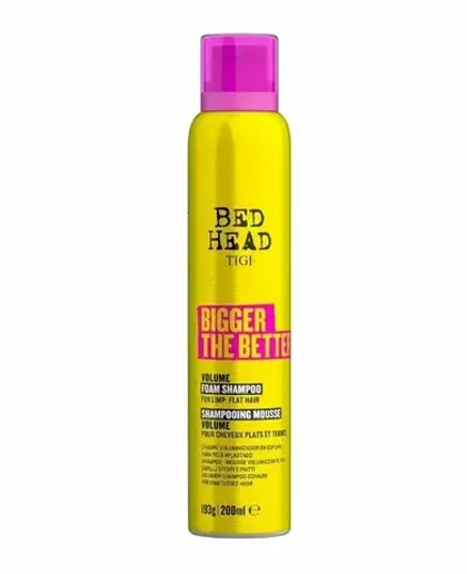 TIGI BED HEAD ДЛЯ ОБЪЕМА ВОЛОС ШАМПУНЬ-МУСС BIGGER THE BETTER