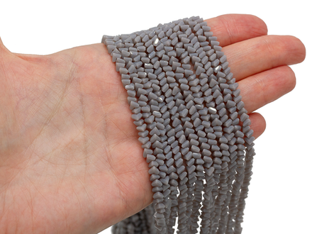 Нить бусин для украшений 4мм (ювелирное стекло)