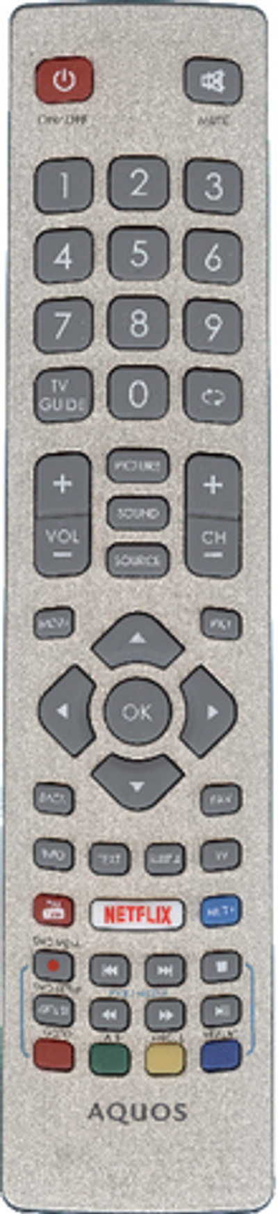 Пульт для Sharp LC-40UG7252E    HOB2026