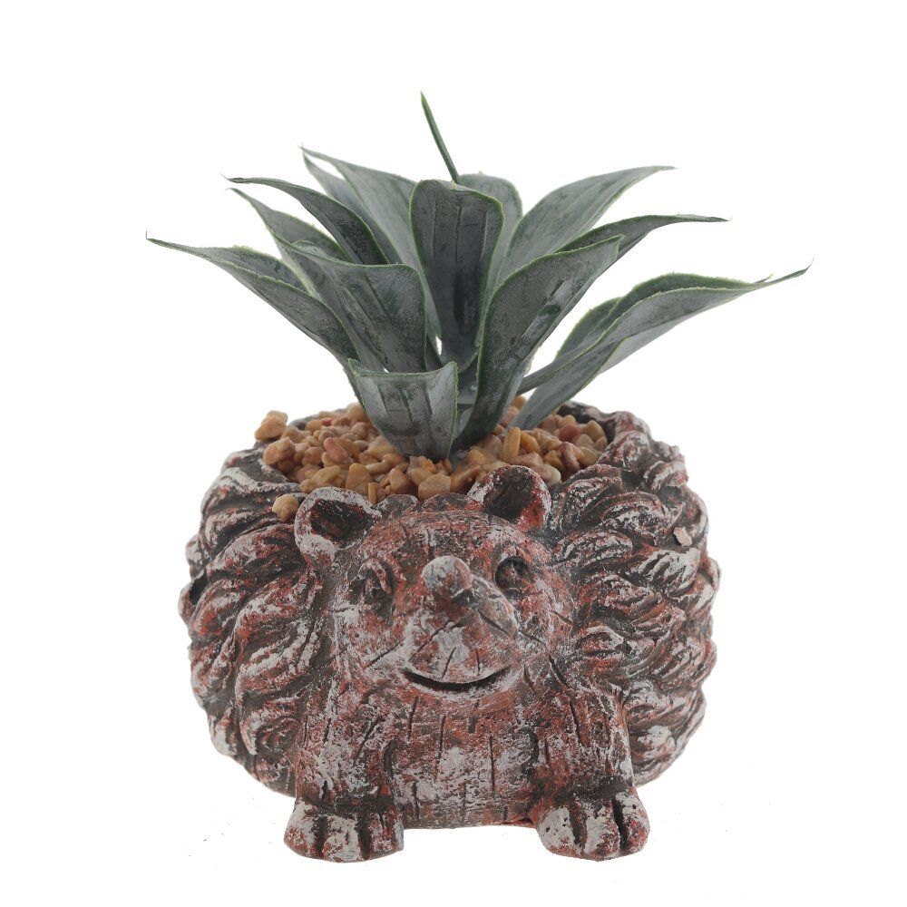 GAEM Цветочная композиция "Суккулент", L14 W12 H12 см, 4в.