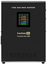 Источник бесперебойного питания  Exegate FineSine SX-1000.LCD.AVR.2SH