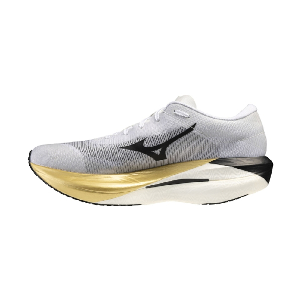 Кроссовки для бега Mizuno Hyperwarp - WHITE/BLACK/GOLD