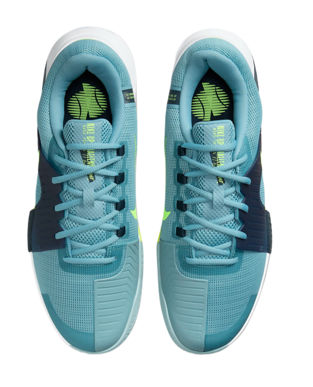 Мужские кроссовки теннисные Nike Zoom GP Challenge 1 - Бирюзовый