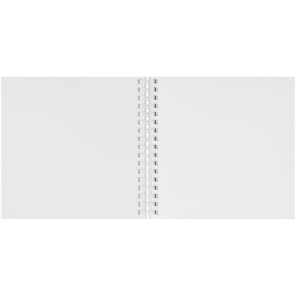 Скетчбук 60л., 150*150 MESHU "Funny banny", на гребне, soft-touch, 120г/м2