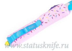 Нож Microtech Ultratech 121-1DW Exclusive Dessert Warrior Donut Pinkфотография - 5