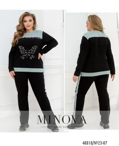 Костюм 23-07-Черный Minova