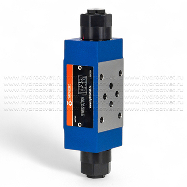 Z2FRM6CB2-2X/32QRV - Регулятор расхода Ду 6 модульного монтажа, в канале A и B, номинальный расход 32 л/мин