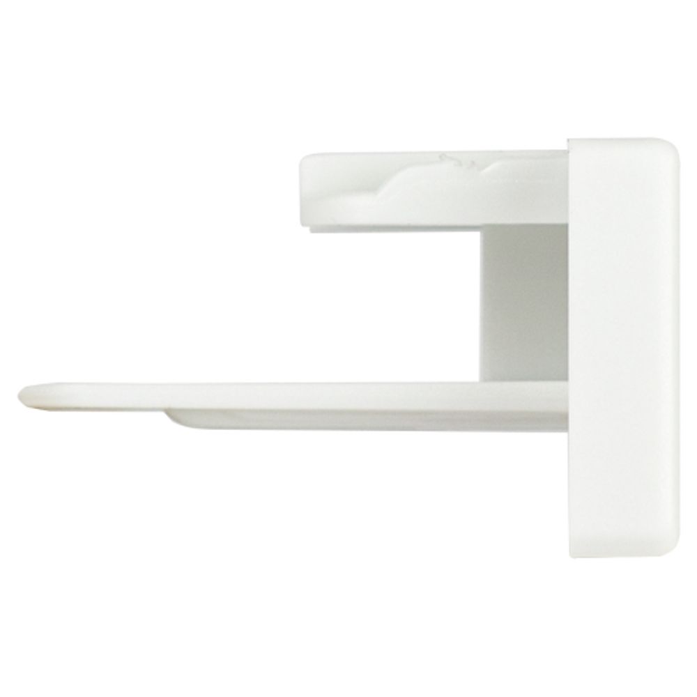 Заглушка ЭРА TR-1PA-EC WH для однофазного шинопровода пластиковая белый