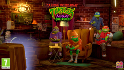 Teenage Mutant Ninja Turtles: Mutants Unleashed (диск для PS4, полностью на английском языке)