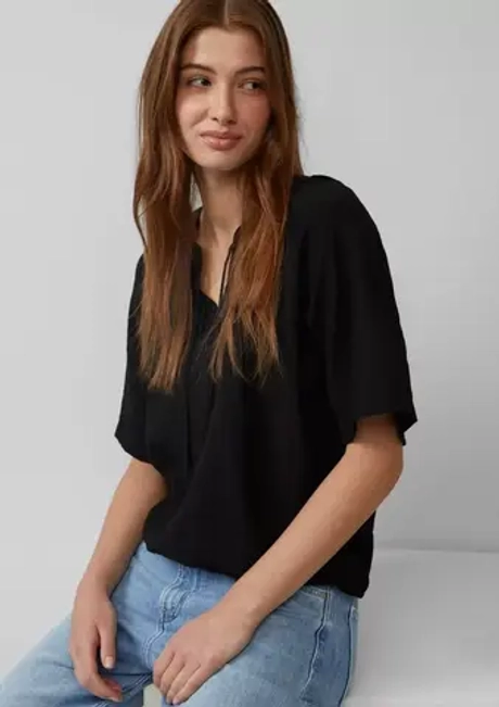 Структурированная блузка из вискозы от s.Oliver