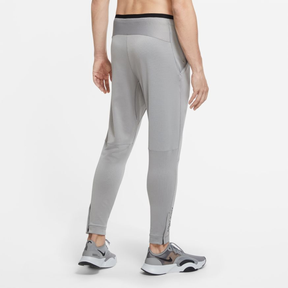 Мужские теннисные штаны Nike Pro Pant NPC Capra M - particle grey/black