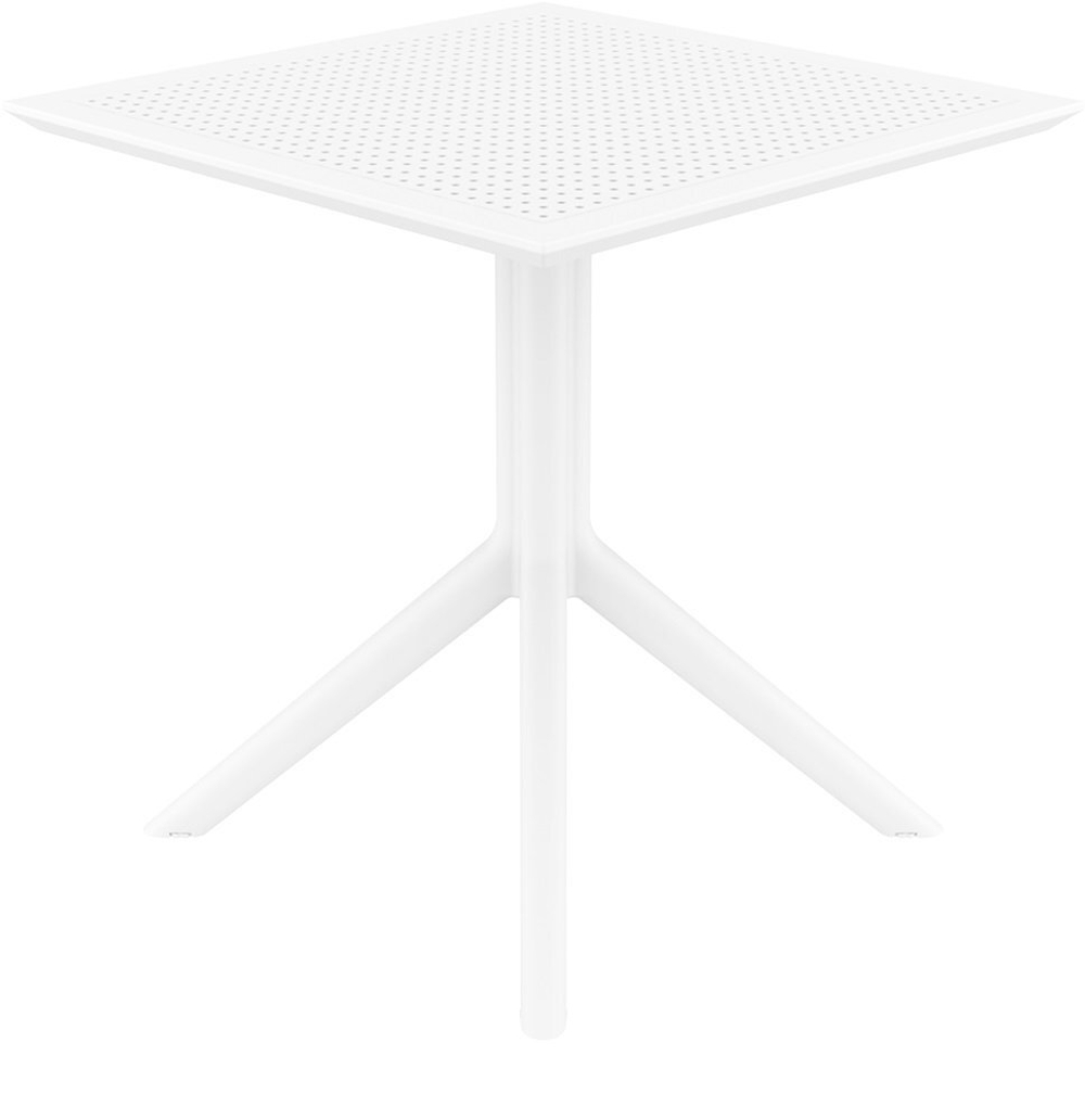 Стол пластиковый Siesta Contract Sky Table 70, белый