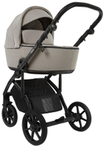 Детская коляска Roan Bass Next 2.0 3 в 1 с автокреслом Pituso Santiso Pro Black BSN/41/2 Hazel/Black/руч.Black