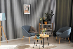 Панель вспененный полистирол ГРЕЙС 3D RAIL Береза 120х2700 мм