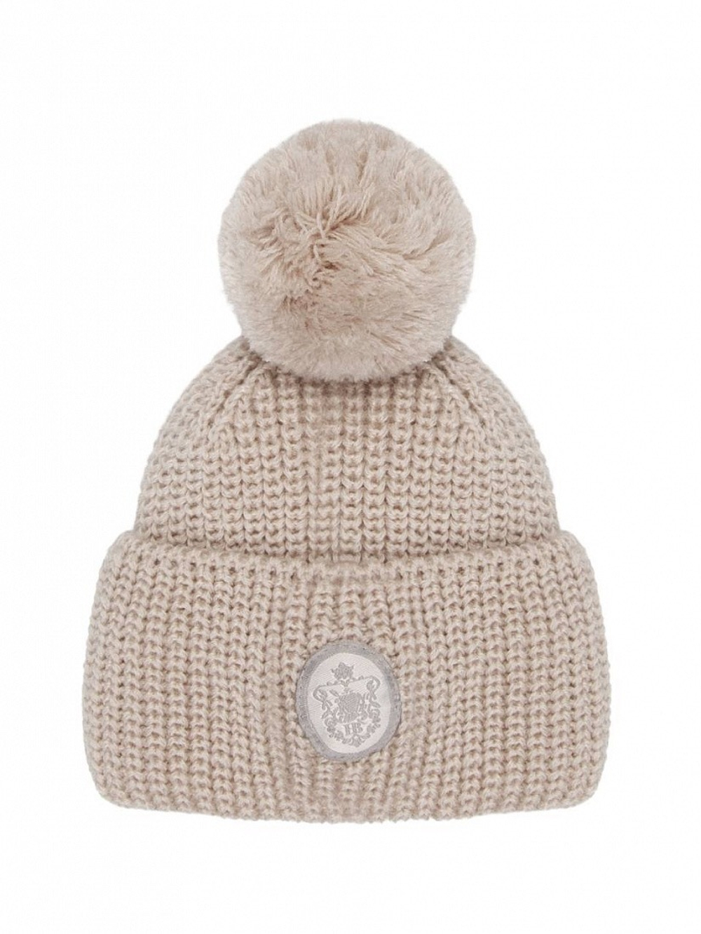 Шапка "Бриошь", Бежевый
