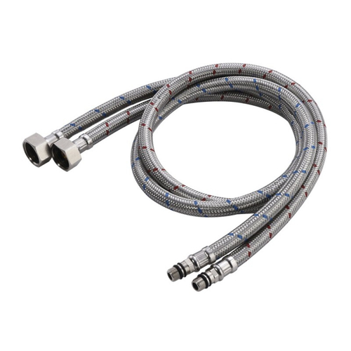 Гибкая Подводка для смесит. елочка L=100 (пара)