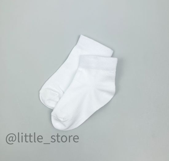 Носочки хлопковые, Белые