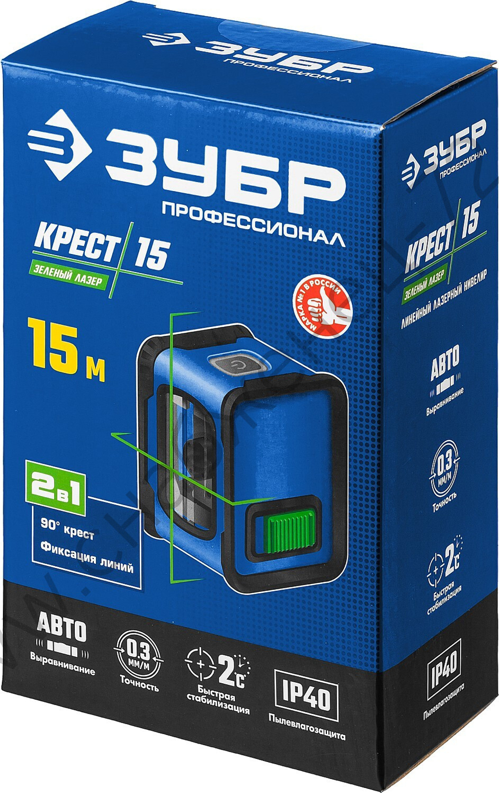ЗУБР Крест, лазерный нивелир, Профессионал (34900)