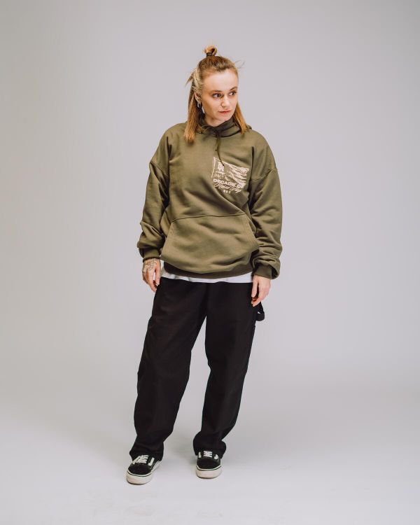 Худи Flag хаки - фото 7