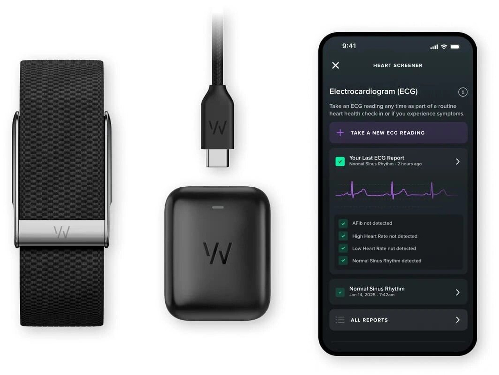 Фитнес-браслет WHOOP MG Life, Black Titan