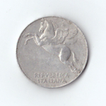 10 Лир 1949 Италия (царапина)