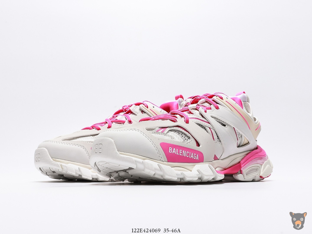 Кроссовки Track Trainers White/Pink