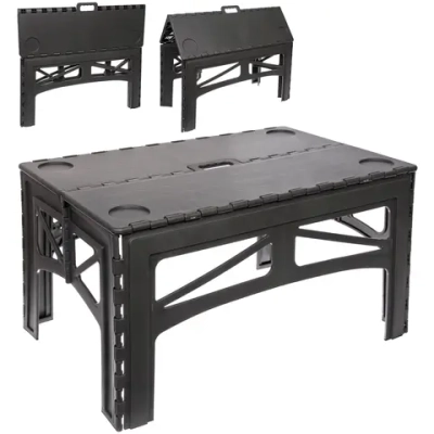 Стол кемпинговый складной PL-T508R, 74*49*38 см, до 100 кг, темно-серый