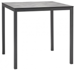Стол ламинированный обеденный Scab Design Mirto, антрацит, цементный