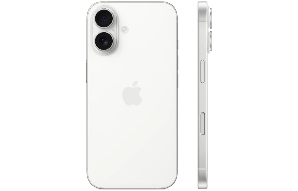iPhone 16 Plus 256 ГБ. белый
